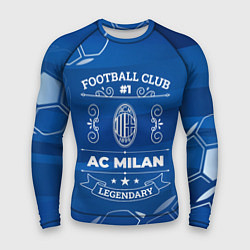 Рашгард мужской AC Milan Legends, цвет: 3D-принт