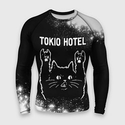 Рашгард мужской Tokio Hotel Rock Cat, цвет: 3D-принт