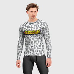 Рашгард мужской ПРОФЕССИЯ РОБОТОТЕХНИКА, цвет: 3D-принт — фото 2