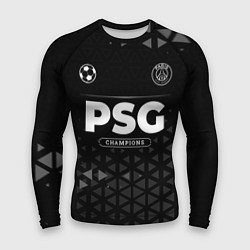 Рашгард мужской PSG Champions Uniform, цвет: 3D-принт