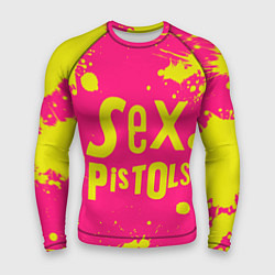 Мужской рашгард Sex Pistols Yellow Logo