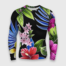 Мужской рашгард Floral vanguard composition Летняя ночь Fashion tr