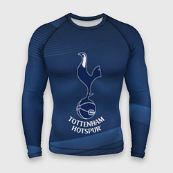 Рашгард мужской Tottenham hotspur Синяя абстракция, цвет: 3D-принт