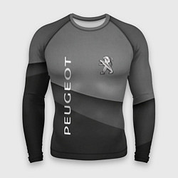 Рашгард мужской Peugeot - абстракция, цвет: 3D-принт