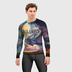 Рашгард мужской Imploding the Mirage - The Killers, цвет: 3D-принт — фото 2