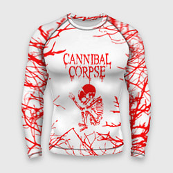 Рашгард мужской Cannibal Corpse ветки, цвет: 3D-принт