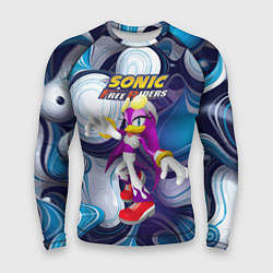 Рашгард мужской Sonic - ласточка Вейв - Free riders - pattern, цвет: 3D-принт