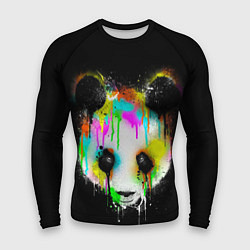 Мужской рашгард Панда в краске
