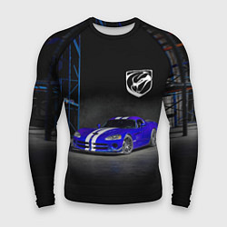 Рашгард мужской Dodge Viper SRT GTS, цвет: 3D-принт