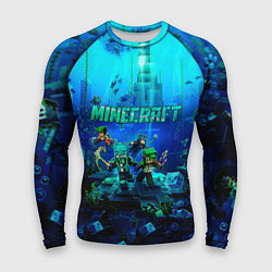 Мужской рашгард Minecraft water