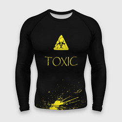 Рашгард мужской TOXIC - Биологическая опасность, цвет: 3D-принт