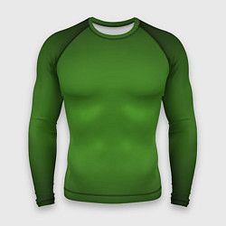 Рашгард мужской Зеленый с затемняющей виньеткой, цвет: 3D-принт