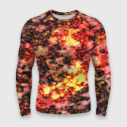 Мужской рашгард Лава под водой