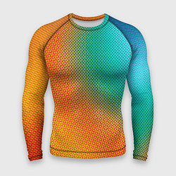 Рашгард мужской Полутоновый градиент - текстура, цвет: 3D-принт