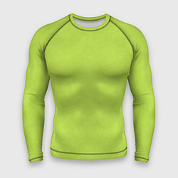 Рашгард мужской Текстурированный ярко зеленый салатовый, цвет: 3D-принт