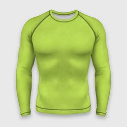 Рашгард мужской Текстурированный ярко зеленый салатовый, цвет: 3D-принт