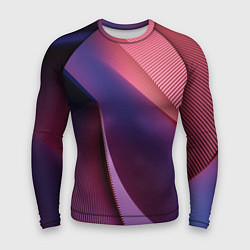 Рашгард мужской Текстурная волна, цвет: 3D-принт