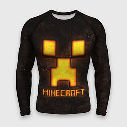 Рашгард мужской Minecraft lava, цвет: 3D-принт