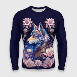 Рашгард мужской Мистическая волчица, цвет: 3D-принт