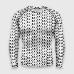 Мужской рашгард B A P pattern logo