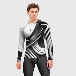Рашгард мужской Разводы, цвет: 3D-принт — фото 2