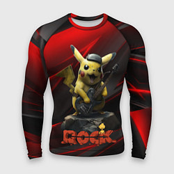 Рашгард мужской Pikachu Rock style, цвет: 3D-принт