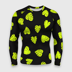 Мужской рашгард Листья - Монстера