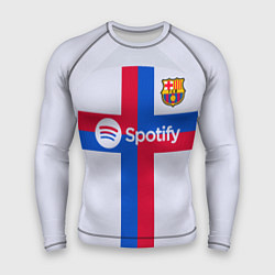 Рашгард мужской Барселона форма 2223 гостевая, цвет: 3D-принт