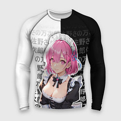 Рашгард мужской Рам - аниме ре зеро, цвет: 3D-принт