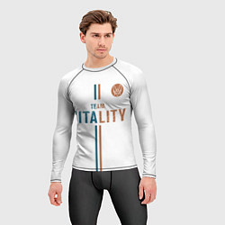 Рашгард мужской Форма Team Vitality white, цвет: 3D-принт — фото 2