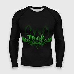 Рашгард мужской Metalocalypse Dethklok green, цвет: 3D-принт