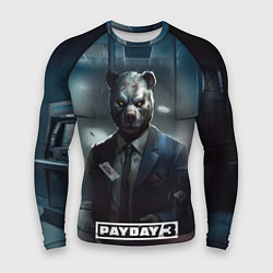 Рашгард мужской Payday 3 bear, цвет: 3D-принт