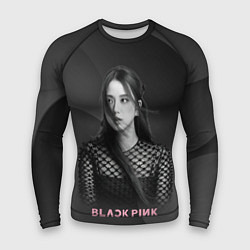 Рашгард мужской Jisoo black, цвет: 3D-принт