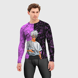 Рашгард мужской Модный Сатору Годжо - Магическая битва, цвет: 3D-принт — фото 2