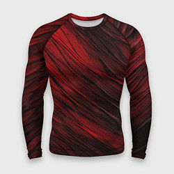 Мужской рашгард Black red texture