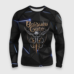 Рашгард мужской Baldurs Gate 3 black blue, цвет: 3D-принт