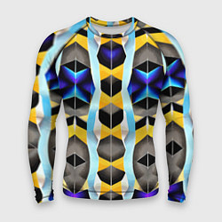 Рашгард мужской Vanguard geometric pattern - neural network, цвет: 3D-принт