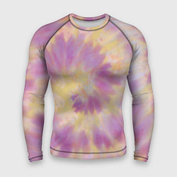 Рашгард мужской Tie-Dye дизайн, цвет: 3D-принт