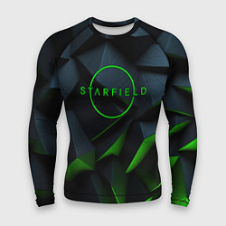 Мужской рашгард Starfield black green logo