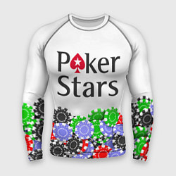 Мужской рашгард Poker - игра для удачливых