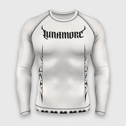 Рашгард мужской Lunamore white, цвет: 3D-принт