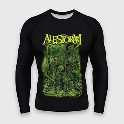 Мужской рашгард Alestorm Pirates green