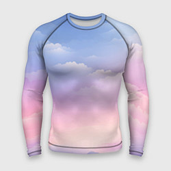 Рашгард мужской Нежные краски неба, цвет: 3D-принт