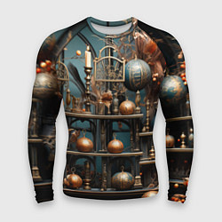 Мужской рашгард Новогодняя полка