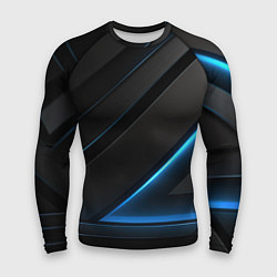 Мужской рашгард Blue black neon