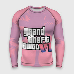 Мужской рашгард GTA 6 pink