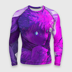 Рашгард мужской Годжо произносит заклинание, цвет: 3D-принт