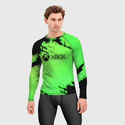 Рашгард мужской Xbox game pass краски, цвет: 3D-принт — фото 2