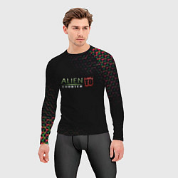 Рашгард мужской Alien Shooter космос тема, цвет: 3D-принт — фото 2