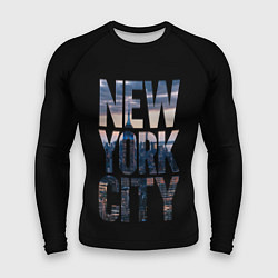 Рашгард мужской New York City - USA, цвет: 3D-принт